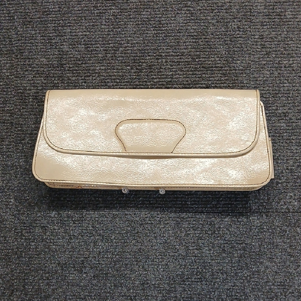 Elegant Cream Women's Envelope Clutch By ANTONIO MELANI
